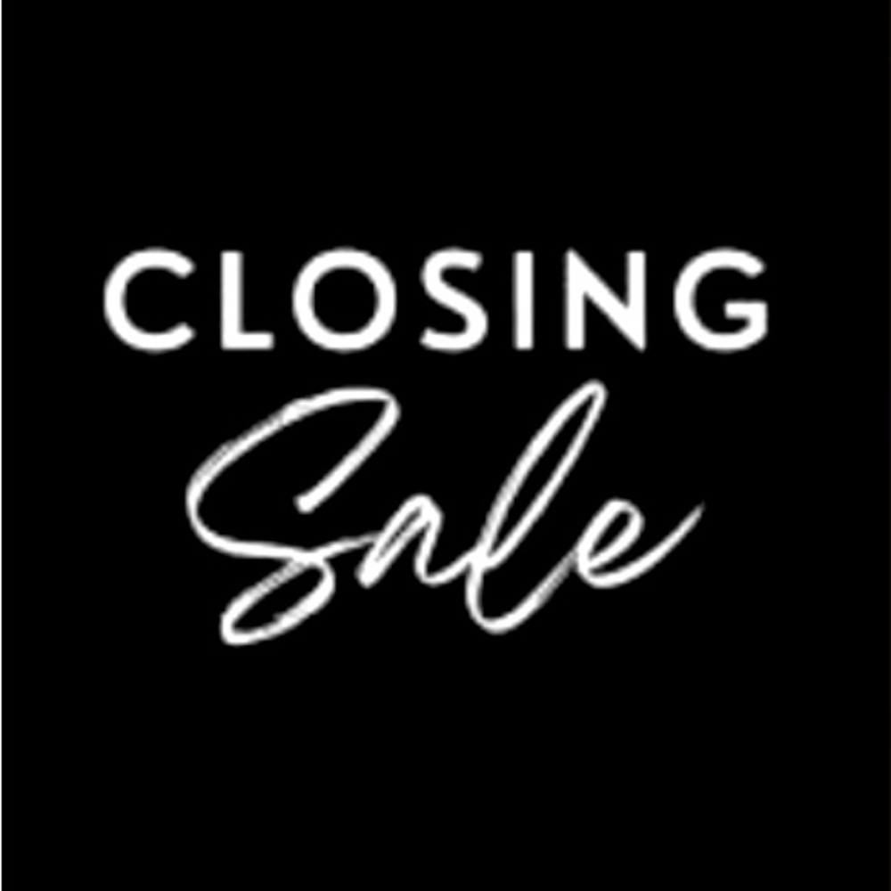 Closet Closes TODAY
